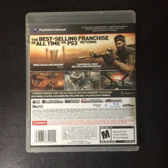 Call Of Duty Black Ops For PS3 Classic Game - Picture 3 of 3